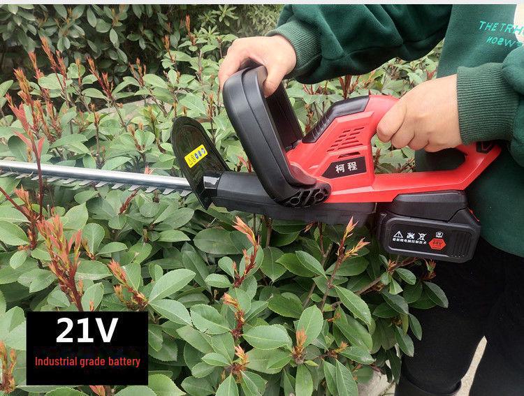 Rechargeable Lithium-Ion Multifunctional Electric Hedge and Tea Pruning Trimmer