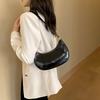 Chic Minimalist Dumpling Bag For Women In Black Beige Pink And Silver Perfect For Casual Winter Style