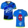Maglia Stampata PNL J'suis QLF da 90 Minuti per Uomo e Donna Maglietta da Allenamento Calcio Manica Corta per Giovani Abbigliamento per Adulti e Bambini