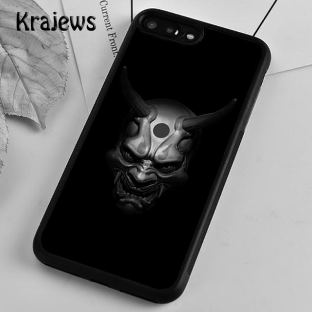 Krajews Japanese Hannya Mask Phone Case Cover For iPhone 17 Air 16 15 14 plus 12 13 pro max coque Shell Fundas