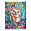 LEADINTOP Diamond Art Square Beads Hedgehog 30x40cm Square Beads Set for Beginners Kids DIY Adults Craft Kit Cute Art Decoration Gift