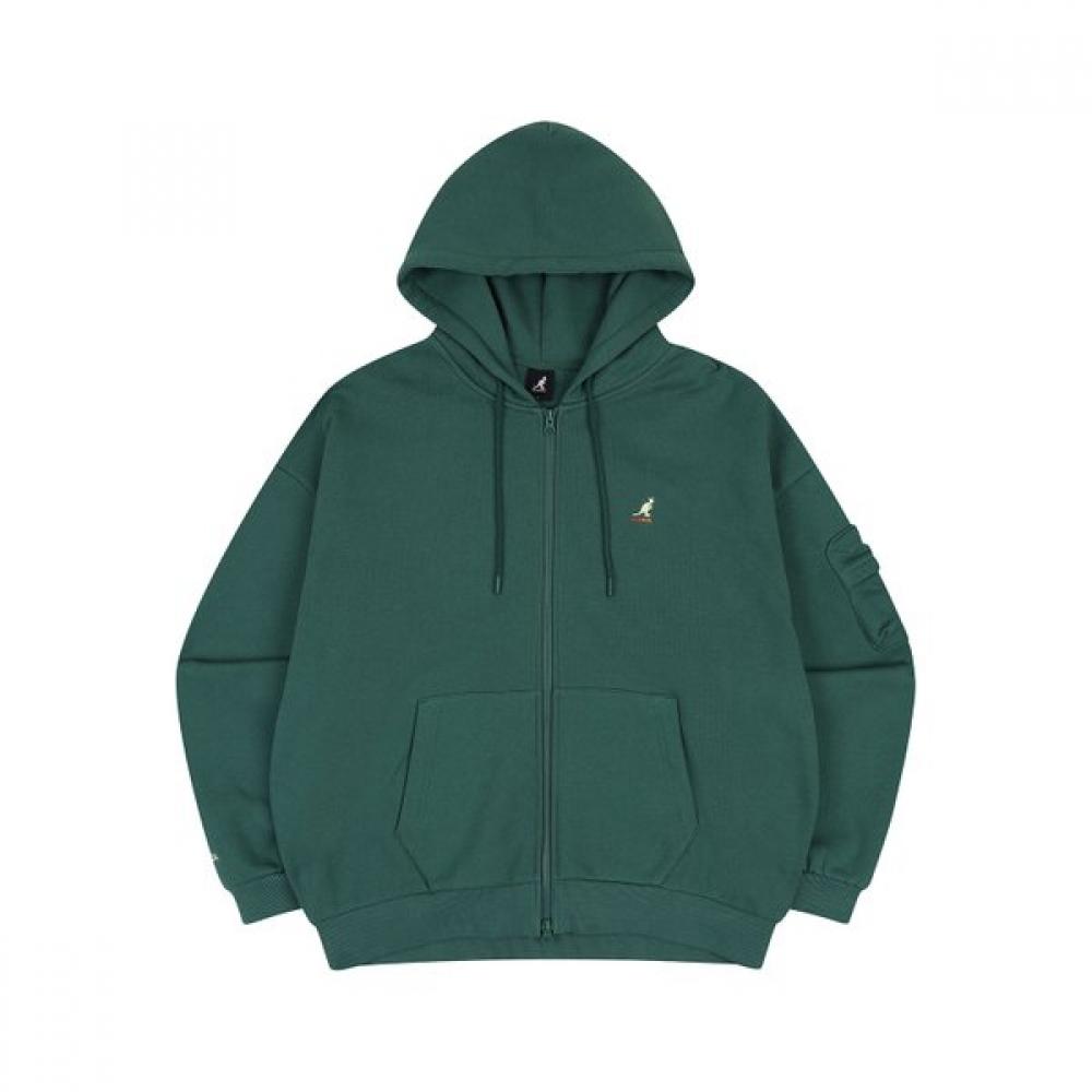 Kangol Карманная куртка на молнии Зеленая 5131 XL