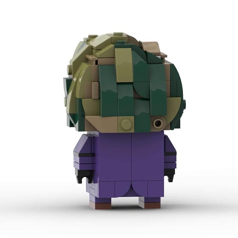 Building Block Compatible, Joker - Trench Coat, Square Head Boy, Batman Trilogy, Creative Assembly Model