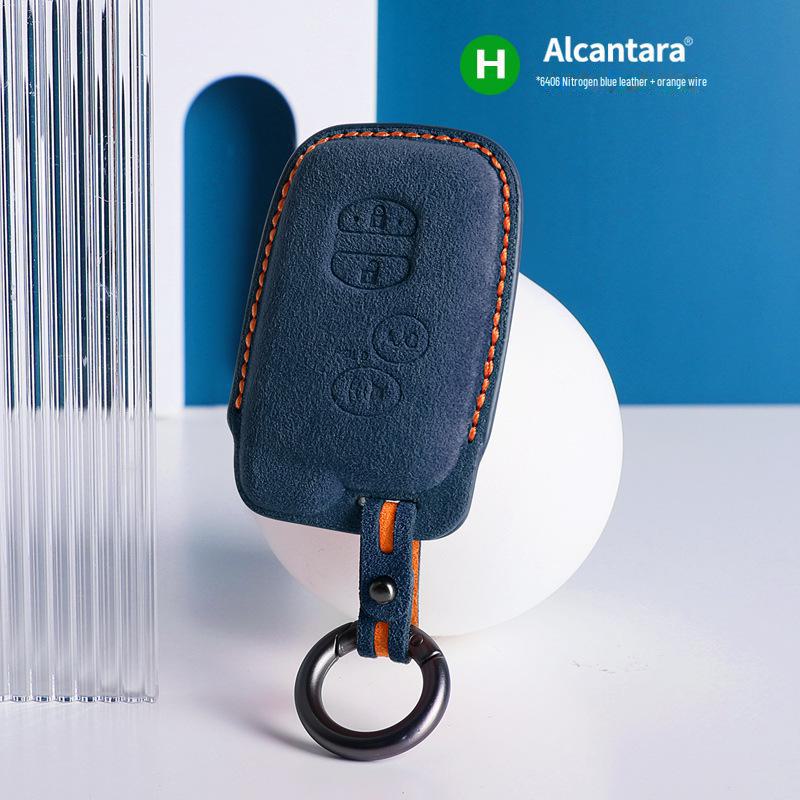 Lexus ES300H/ES350/RX270 Alcantara Wildleder 3D Schlüsseltasche