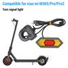 Electric Scooter Turn Signal Light Tail Lamp Brake Light with Steering Handle Compatible for Xiaomi M365 Electric Scooter