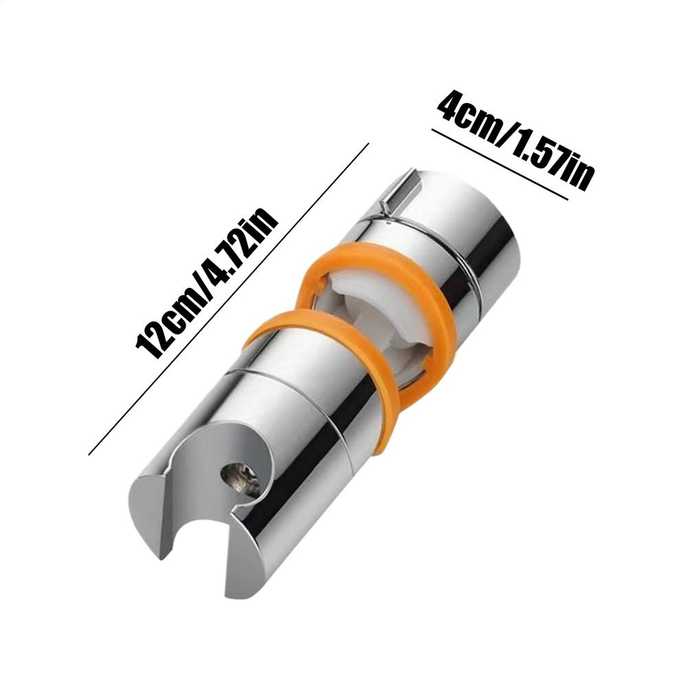 

Shower Wand Holder 22-25mm Sliding Bar Mount Rotatable Shower Sprayer Mount For Bathroom Dormitory Spa Cabin Home Apartment помаранчевий