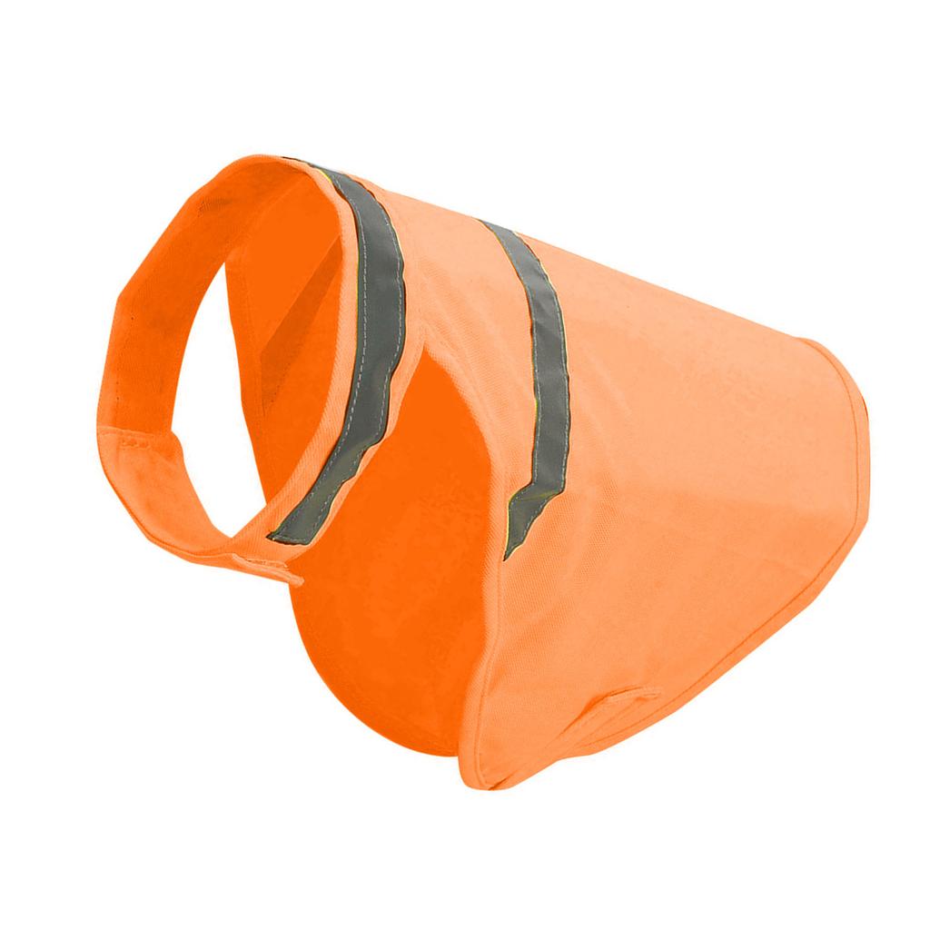 Reflective Pet Vest for Night Walk Safe Dog Visible Vest with Adjustable Hood Breathable Puppy Walking Camping Clothes