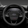 Leder-Autolenkradabdeckung für Ford Edge Puma F150 Kuga Mk1 Mk2 Escape Maverick Galaxy Taurus Equator Explorer 2000 - 2026