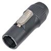 Premium-10Pcs NAC3FX-W NAC3MX-W 3Pins True Locking Connector Plug Jack PA66 Material IP65 Grade Waterproof 10 Male Plugs