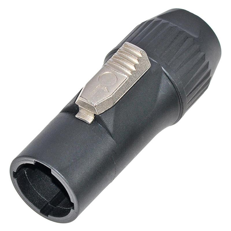 Premium-10Pcs NAC3FX-W NAC3MX-W 3Pins True Locking Connector Plug Jack PA66 Material IP65 Grade Waterproof 10 Male Plugs