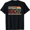 2007 Vintage Shirt, Birthday Gift Tee