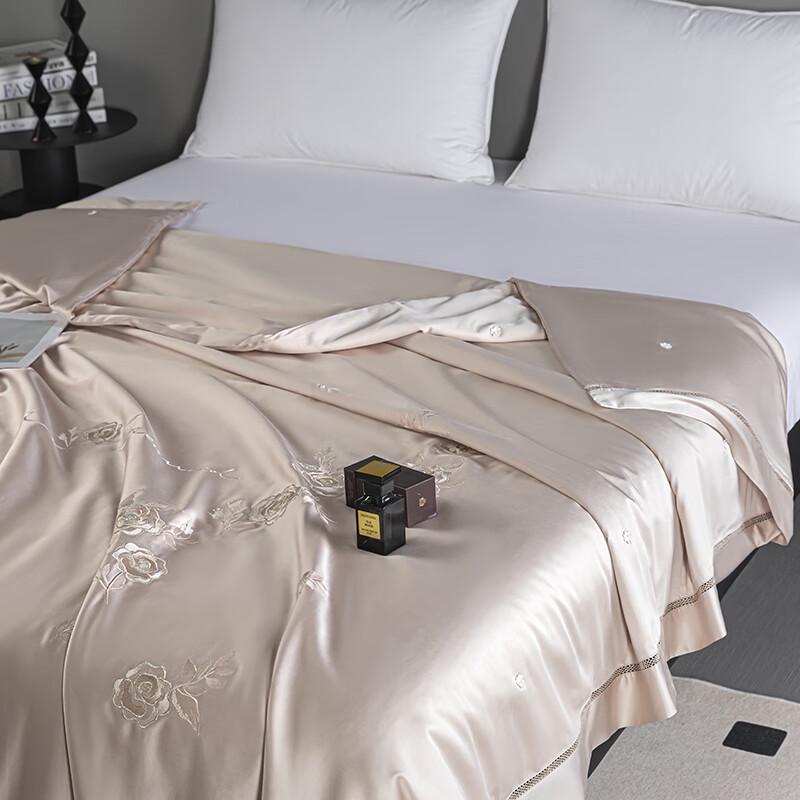 Huangqin Shijia Suzhou Embroidered 100S Cotton & Mulberry Silk Quilt