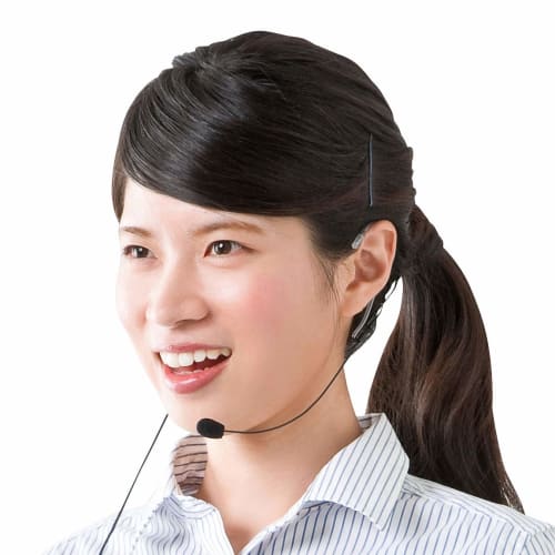 SANWA SUPPLY Waterproof Head Microphone MM-SPAMP6HM