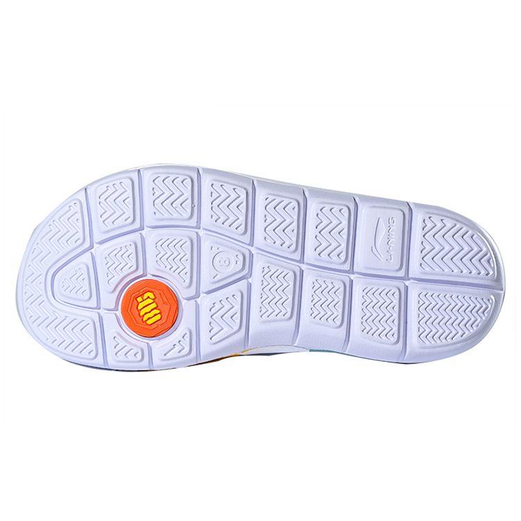 Li Ning Fan Wu 1 Versatile Casual Non-Slip Wear-Resistant Silent Slide Sandals Men Footwear White Blue Yellow ABTR007-1