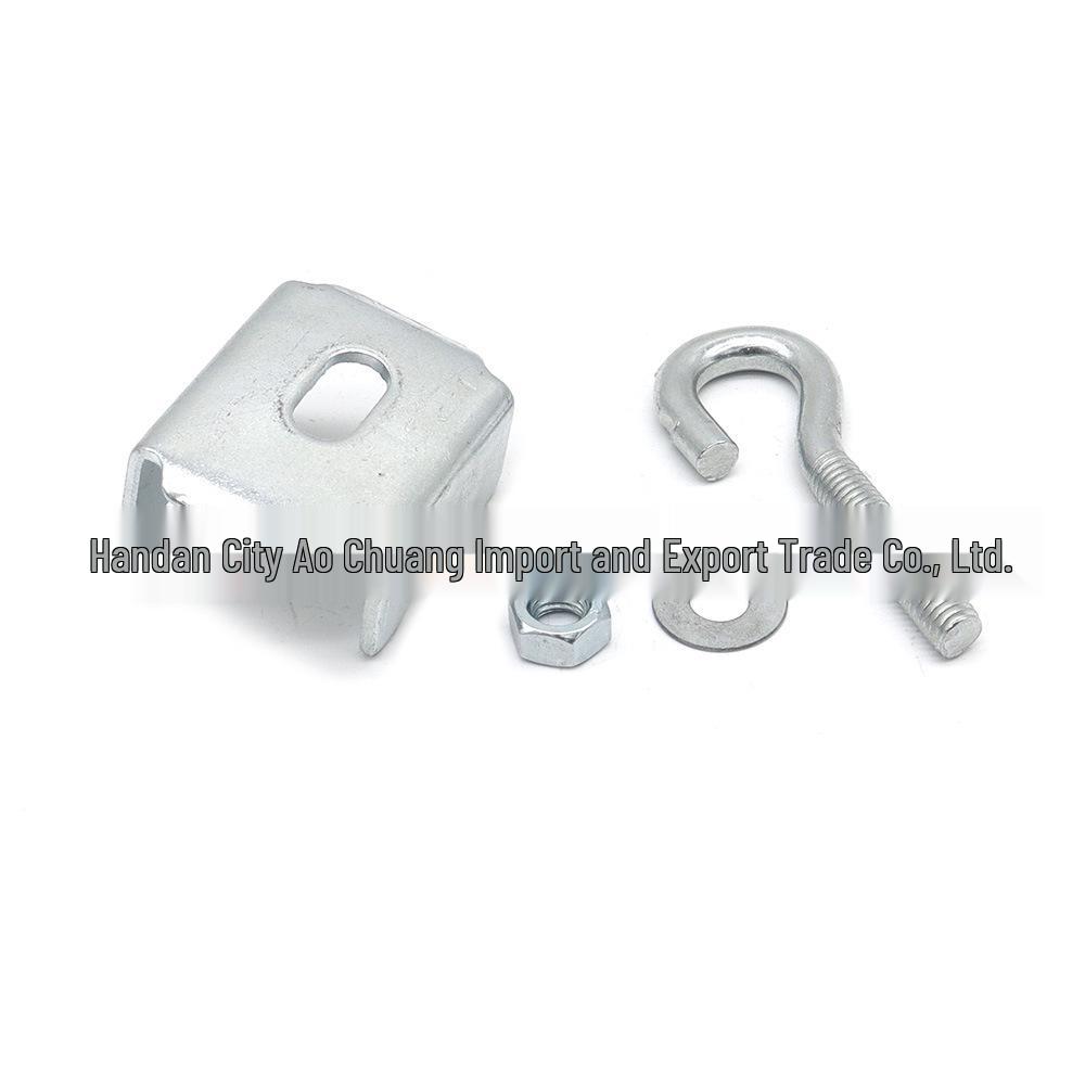 Heavy Duty Shelving Accessories: Warehouse Shelf Buckle, Loft Board Hook, Lifting Hook M8*75