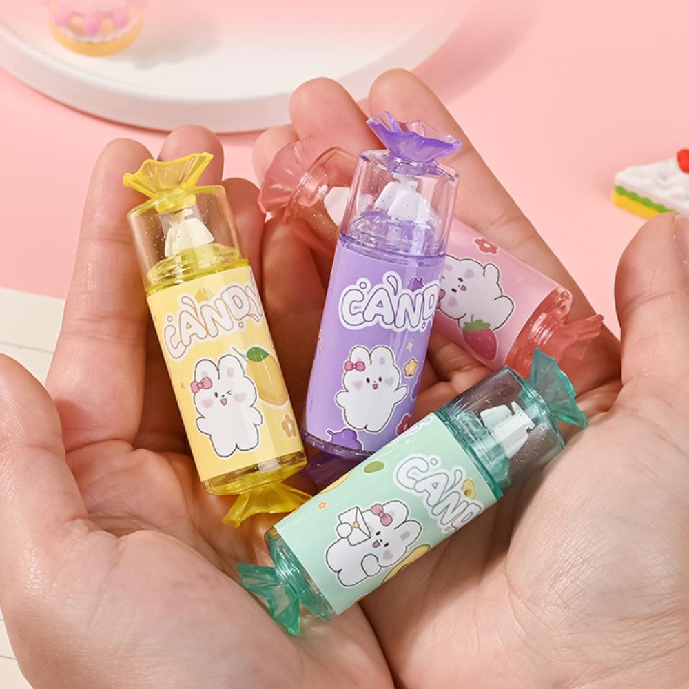 

Quick Dry Cute Covering Tape Rabbit Error Correction Tape Candy Correction Tape Stationery