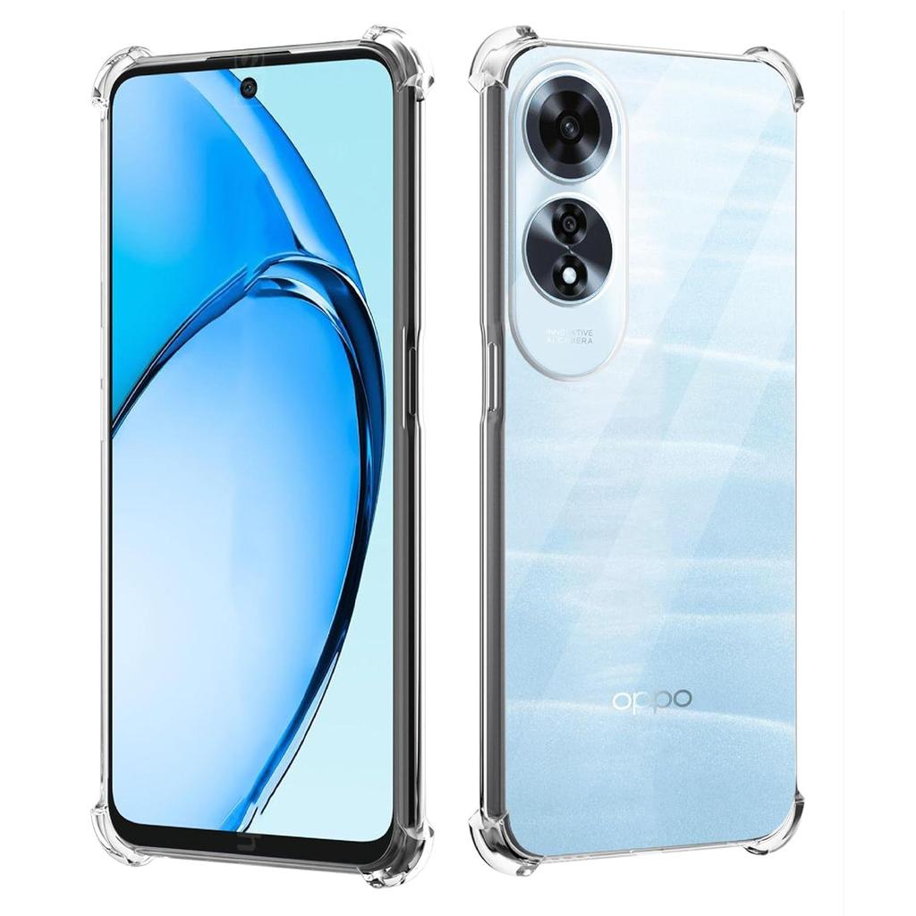 Four-Corners Shockproof TPU Case for OPPO A60 A79 5G A98 A78 A58 A38 A18 Protective Cover Capa Fundas Coque