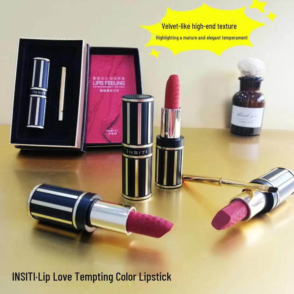 Yishiting Lip Love Moisturizing Matte Lipstick - High Pigment in Berry, Burgundy, Orange, Pink