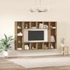 TV Cabinet Set 4 Pcs Brown 37 X 37 X 142.5 Cm Particleboard