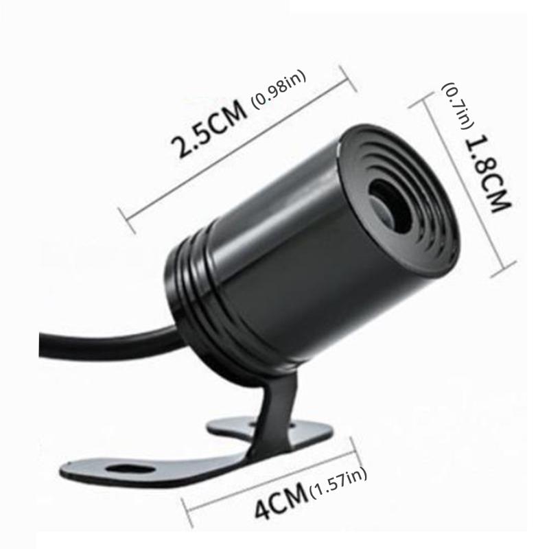 Motorrad LED Unterboden Projektionslicht 2 Stück Geeignet für auffällige und sichere Nachtfahrten Verbessert das Aussehen Ihres Motorrads