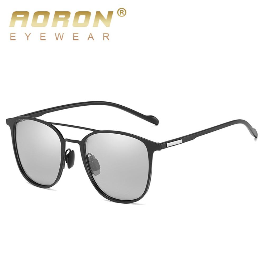 

aoron Toad Glasses Polarized Sunglasses Gorgeous Color-changing Glasses Day and Night Sunglasses TR Legs aoron