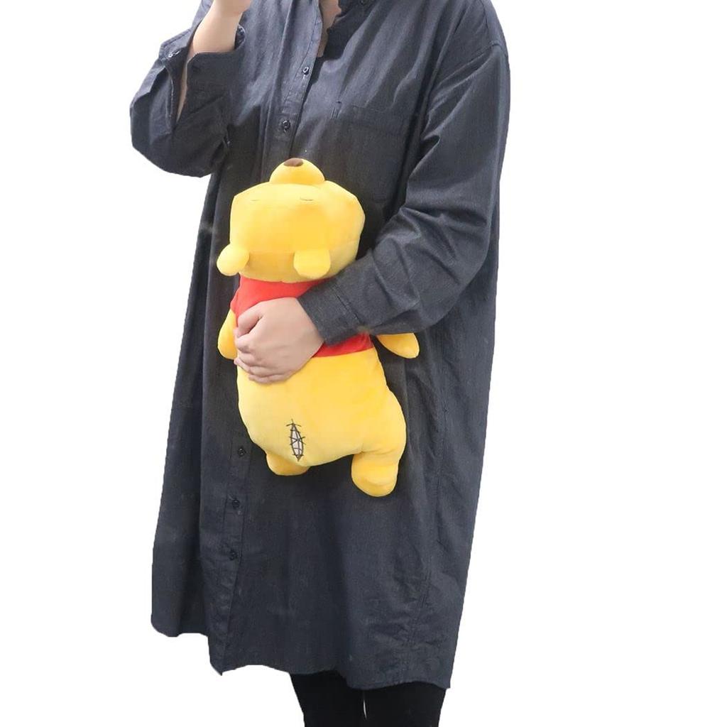 Marushin Disney Winnie the Pooh Sleep Yellow Cushion, Mother's Day, Birthday, Gift, 2215041000