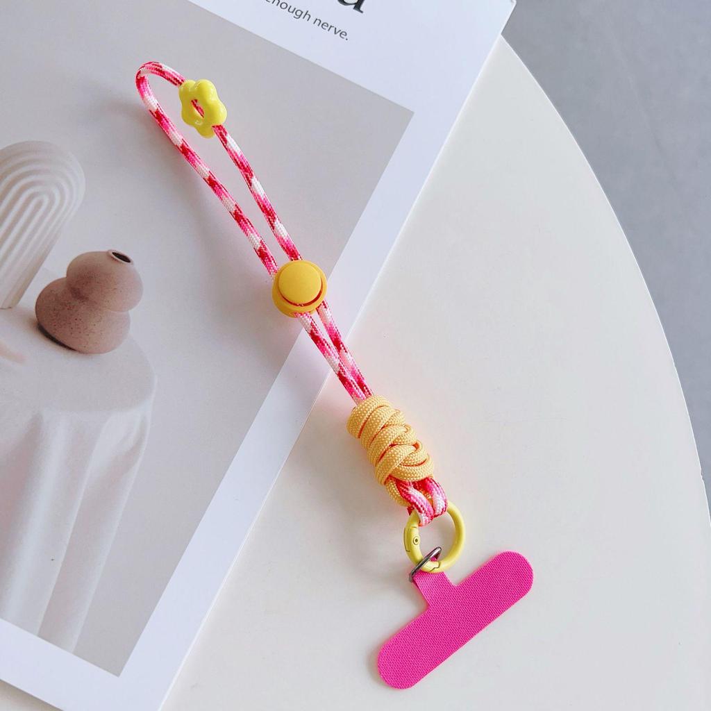 Creative Cartoon Flower Wrist Lanyard - Cute Anti-lost Keychain for Women