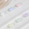 TX07 5Pcs Candy Waffle Pentagram Rhombus Love Pineapple Acrylic Charm Bead Handmade Straight Hole DIY Accessories Trend Bracelet