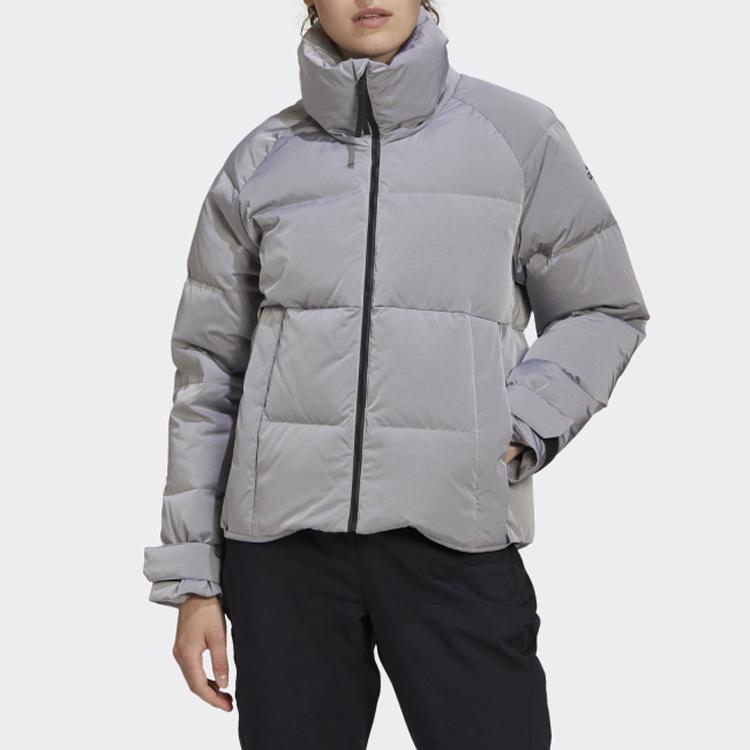 Adidas Glam On Puffer Jacket Women Outerwear Undyed FT2534