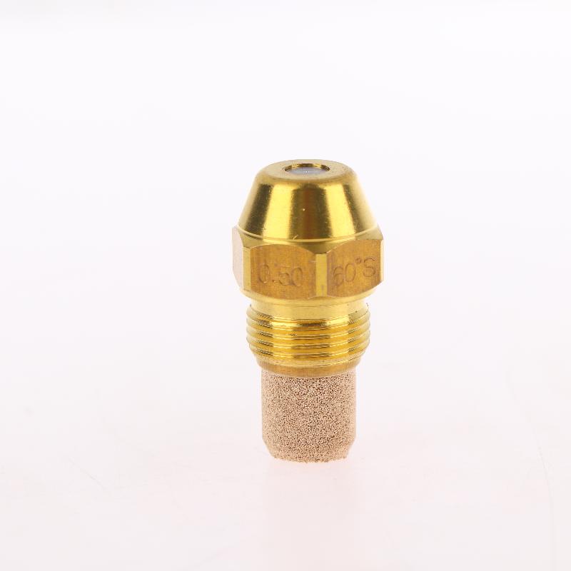 Brass Fuel Oil Nozzle High Heat Resistant High Precision for Agricultural Greenhouse Boiler Heating Oil Burners