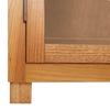 Cabinet with Shelf and Door Brown 80 x 35 x 95 cm Engineered Wood
