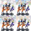 Exquisite Dragon Ball Z Super Saiyan Goku And Gohan Battle Model Anime Figurine Set