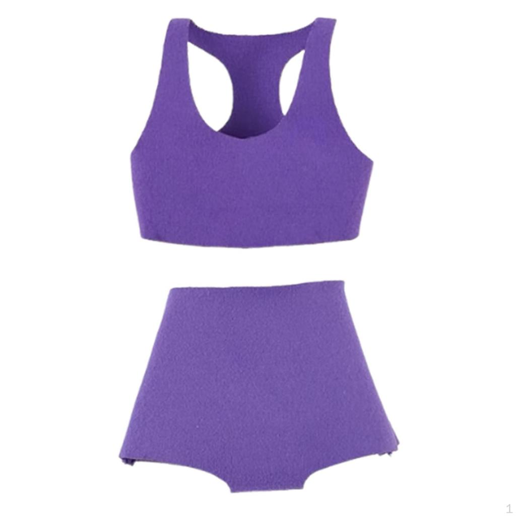 1/6 Scale Action Figure Clothing Set with Sleeveless Vest And Shorts