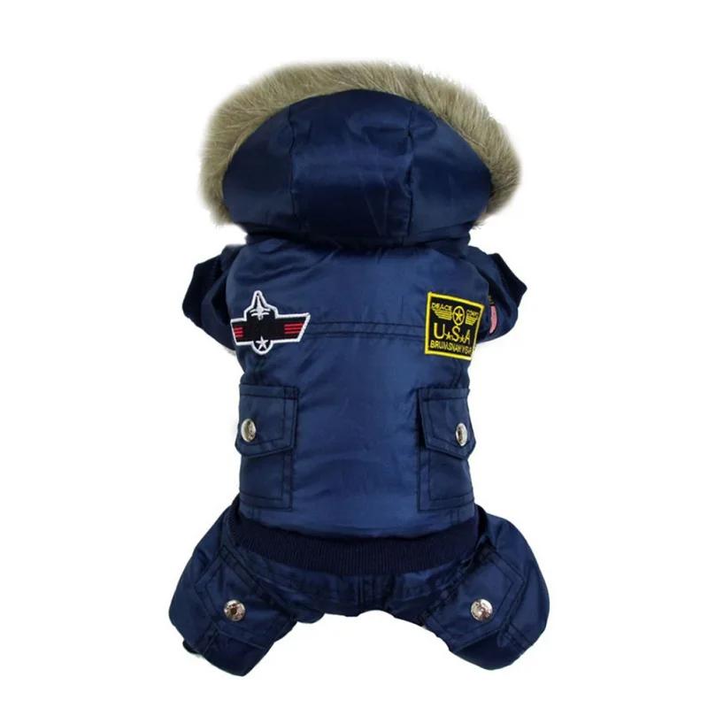

Winter Warm Pet Dog Jacket Waterproof Dog Clothes for Small Medium Dogs Hooded Coat Chihuahua French Bulldog Pug Jumpsuit XS（old）
