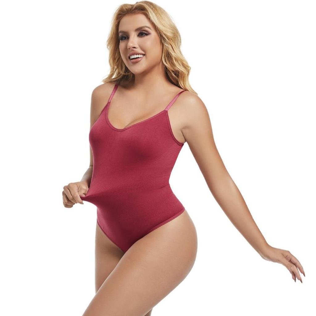 Seamless Plus Size Bodysuit: Tummy Control & Hip Lift One-Piece Shapewear