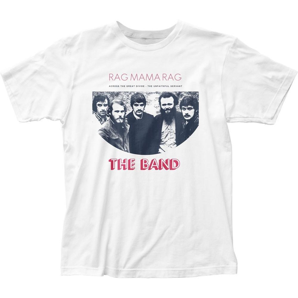 The Band Rag Mama Rag Mens T Shirt Music Classic Concert Rock Band Tee New White Unisex T-Shirt M