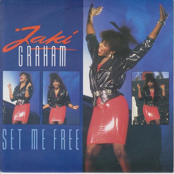 

7inch Record JAKI GRAHAM Set Me Free JAKI7 EMI 1986 UK Dance Electronica Used