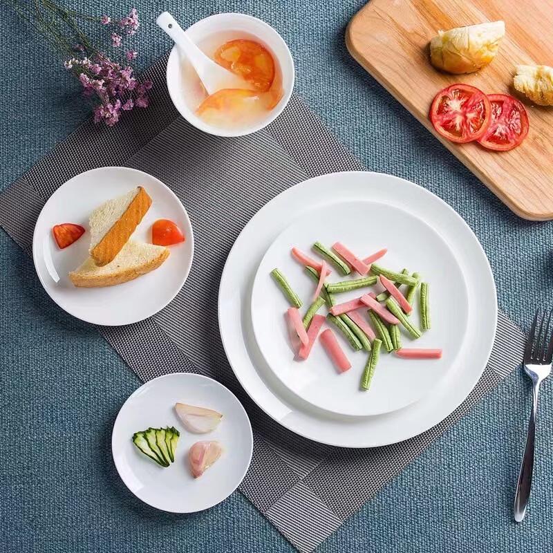 Jianlv Ceramic Flat Dinner Plate