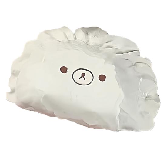 

Cartoon Bear Dumpling Stress Ball Anxiety Relief Dumpling Squeeze Toy Slow Rising Simulation Food Fidget Toy