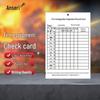 Ancellway Fire Extinguisher Inspection Record Cards