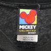 Disney 90s Old USA Made Mickey Mouse Short Sleeve T-shirt M Black Series Men's Used
