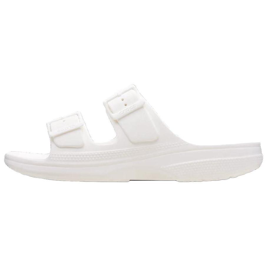 Crocs Simple Comfortable Anti-Friction Slide Sandals Women sandals White 213586-100 36-37