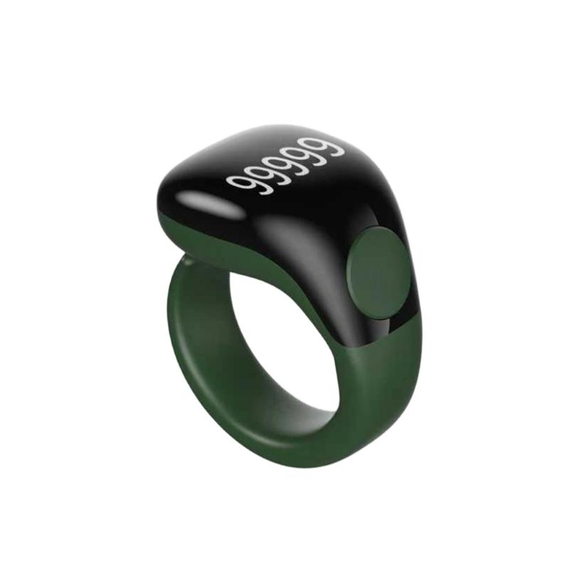 Adjustable Digital Counting Rings With Rechargeable Battery For Daily Use Digital Zikr Counter LED Display 99999 Count