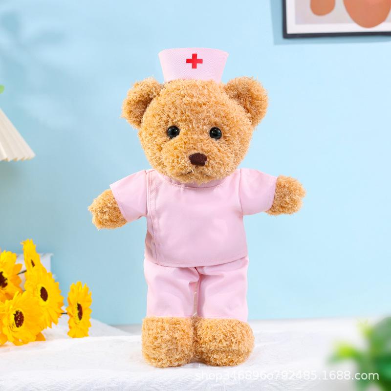 Customized Nurse Graduation Angel Doll In White Coat - Medical Aesthetics College Souvenir with Custom Logo