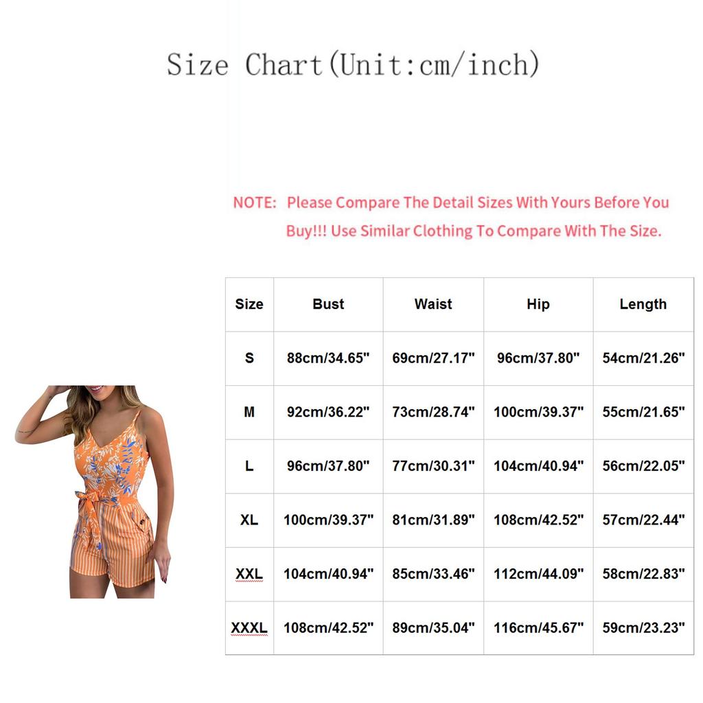 Móda Dámský Ležérní Volný Potisk Bez Rukávů Tílko V-Výstřih Kombinéza