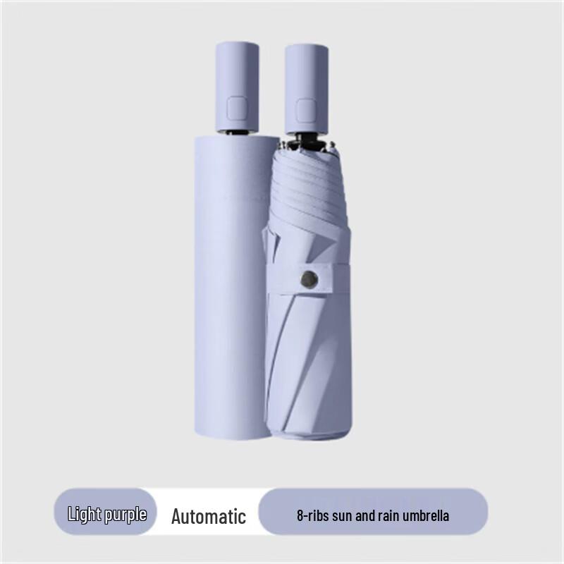 

Fully Automatic 3-Fold Black Glue UV Protection Umbrella