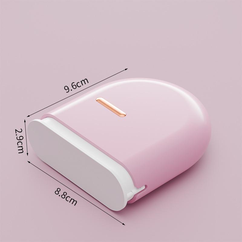 Compact Dental Appliance Storage Box In White For Onthego Use And Hygiene