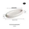 14-inch Oval Insulated Plate