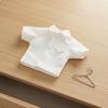 Miniature Buttonup Shirt Casual Style OB11 Doll for Hobbyists White