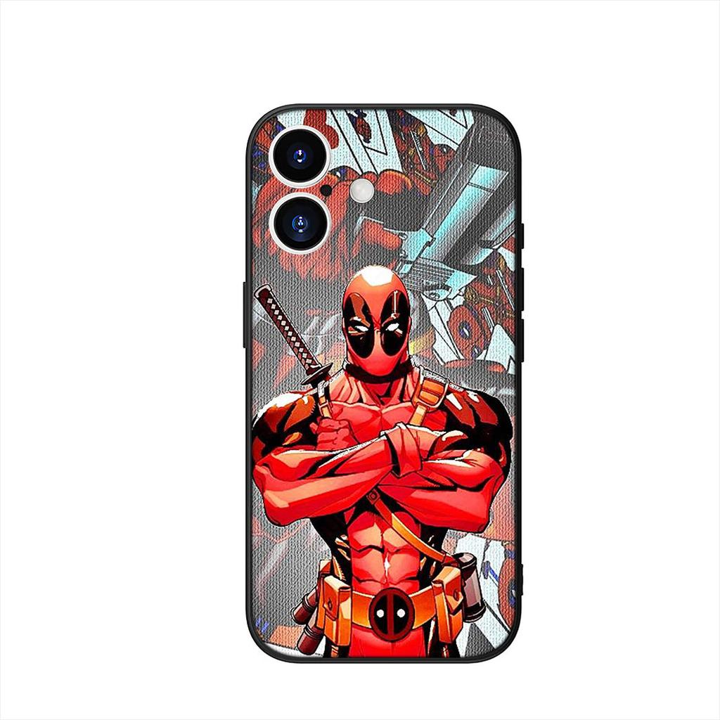 Deadpool Marvel Comics Case for Motorola Moto G54 G05 G24 G67 G55 G75 G9 G85 G15 G57 G86 Power Edge 50 30 Ultra Fusion Neo Pro